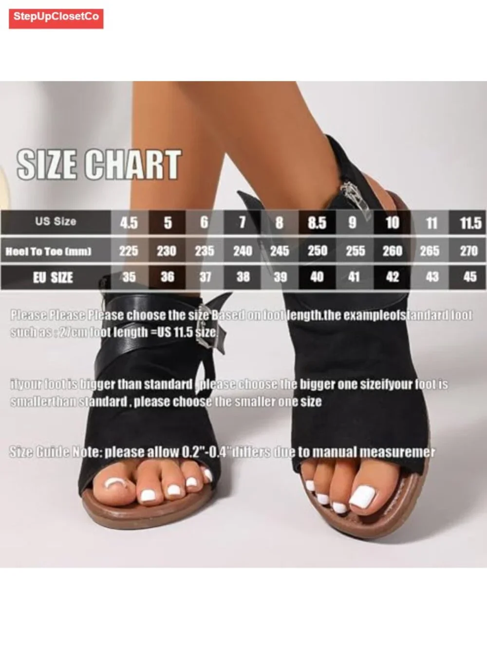 Wedge Ruched Ankle Bootie Sandals Side Zipper Peep Toe Suede Backless Cutout